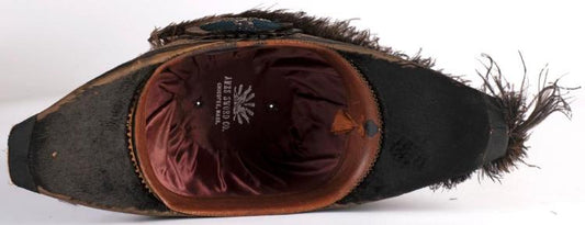 Officers Chapeau or Cocked Hat - with original tin carry case