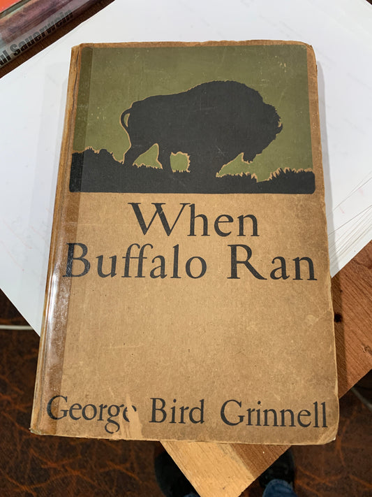 BOOKS - When Buffalo Ran