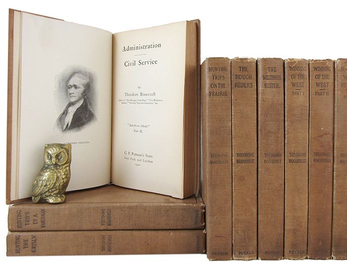 BOOKS - THE WORKS OF THEODORE ROOSEVELT. The Sagamore Series, complete in 15 volumes