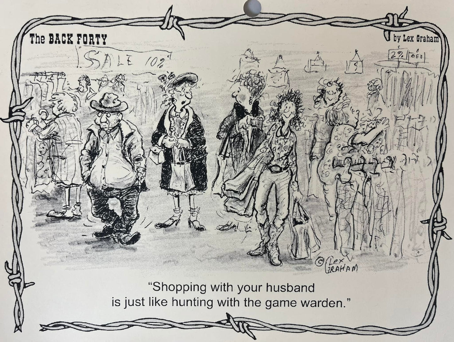 2026 "Back Forty" Calendar by Lex Graham