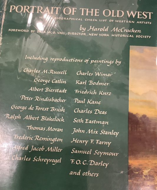 BOOKS - Harold McCracken - Portrait of the Old West