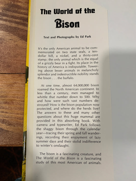 BOOKS - The World of Bison