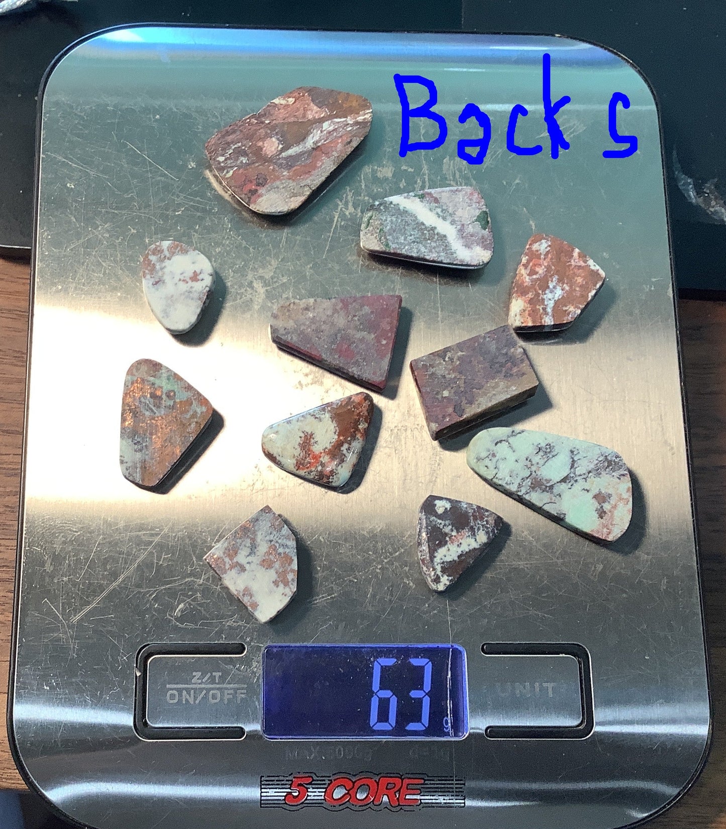Campbellite Cabochons ....Rare Gemstones