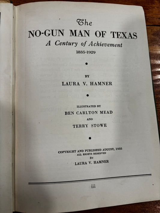 BOOKS - The No-Gun Man of Texas