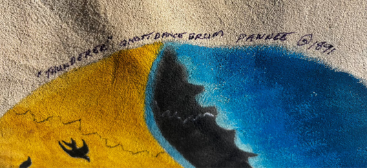 Charles Sinclair - May, 2025 - Hand Painted bison robe