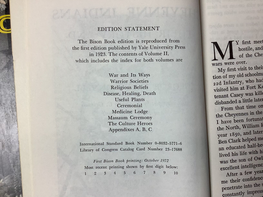 BOOKS - "The Cheyenne Indians" - Vol 1 and 2 - Geo. Bird Grinnell