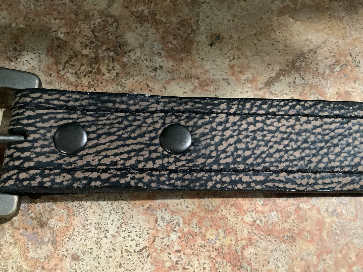 Vintage Bison- Trunk it bison leather belt VB-65562