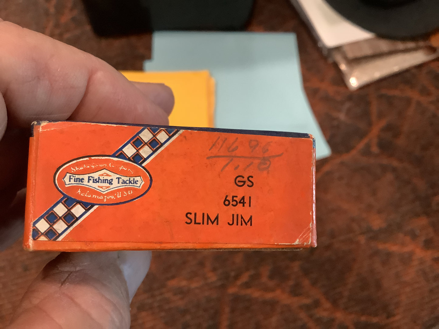 Shakespeare - "Slim Jim" lure - Original with box and unused.