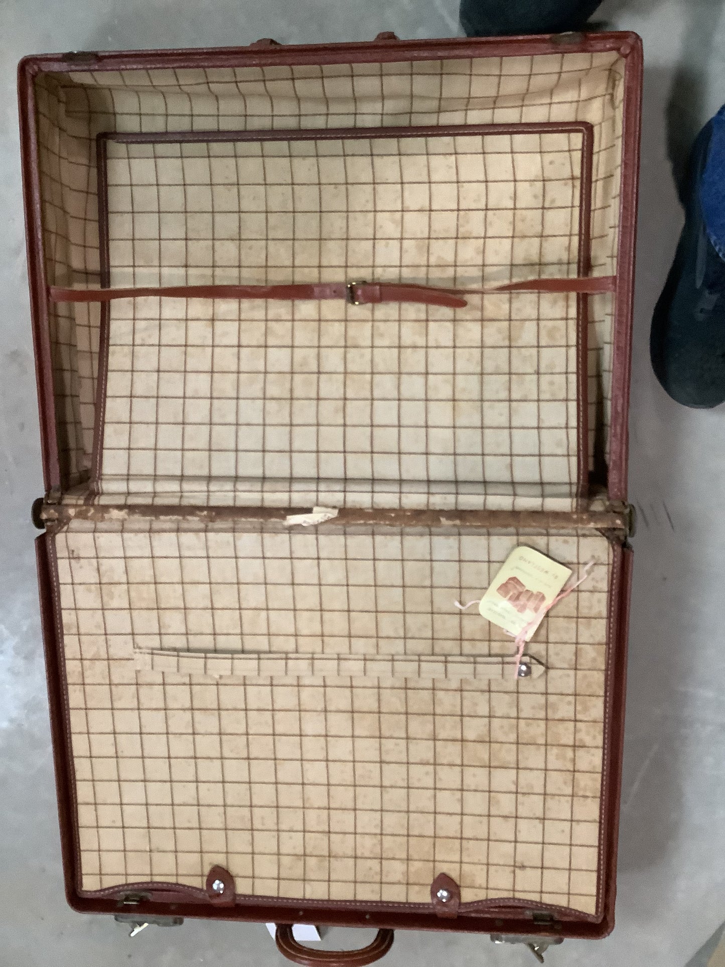 Antique Cases - "supposedly" bison leather.