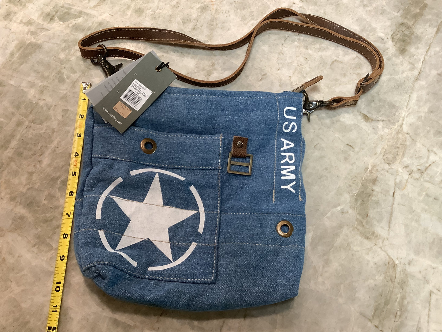 Denim and Leather bags