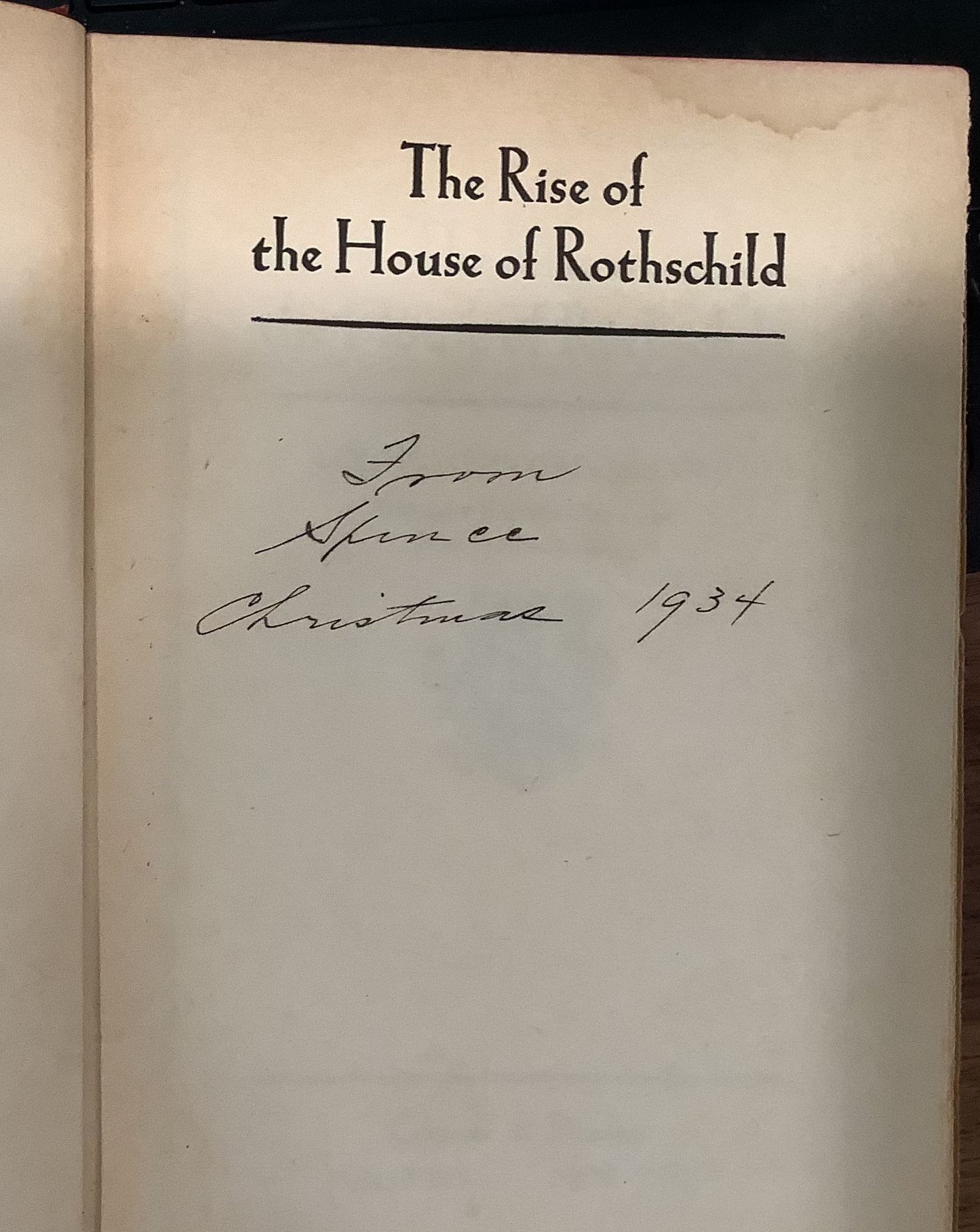 BOOKS - The Rise of the House of Rothschild