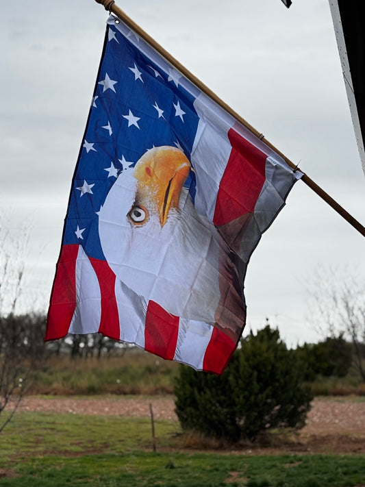 American Eagle Yard/Display Flag