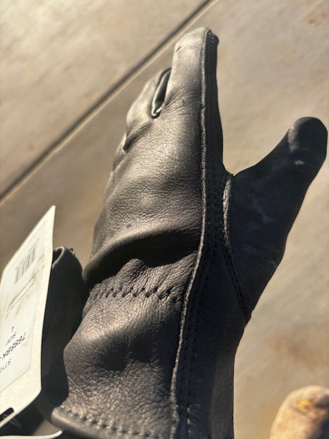MIDWEST GLOVE - Closeout Steer Leather work glove - 3 pair - of these for the same $52.50