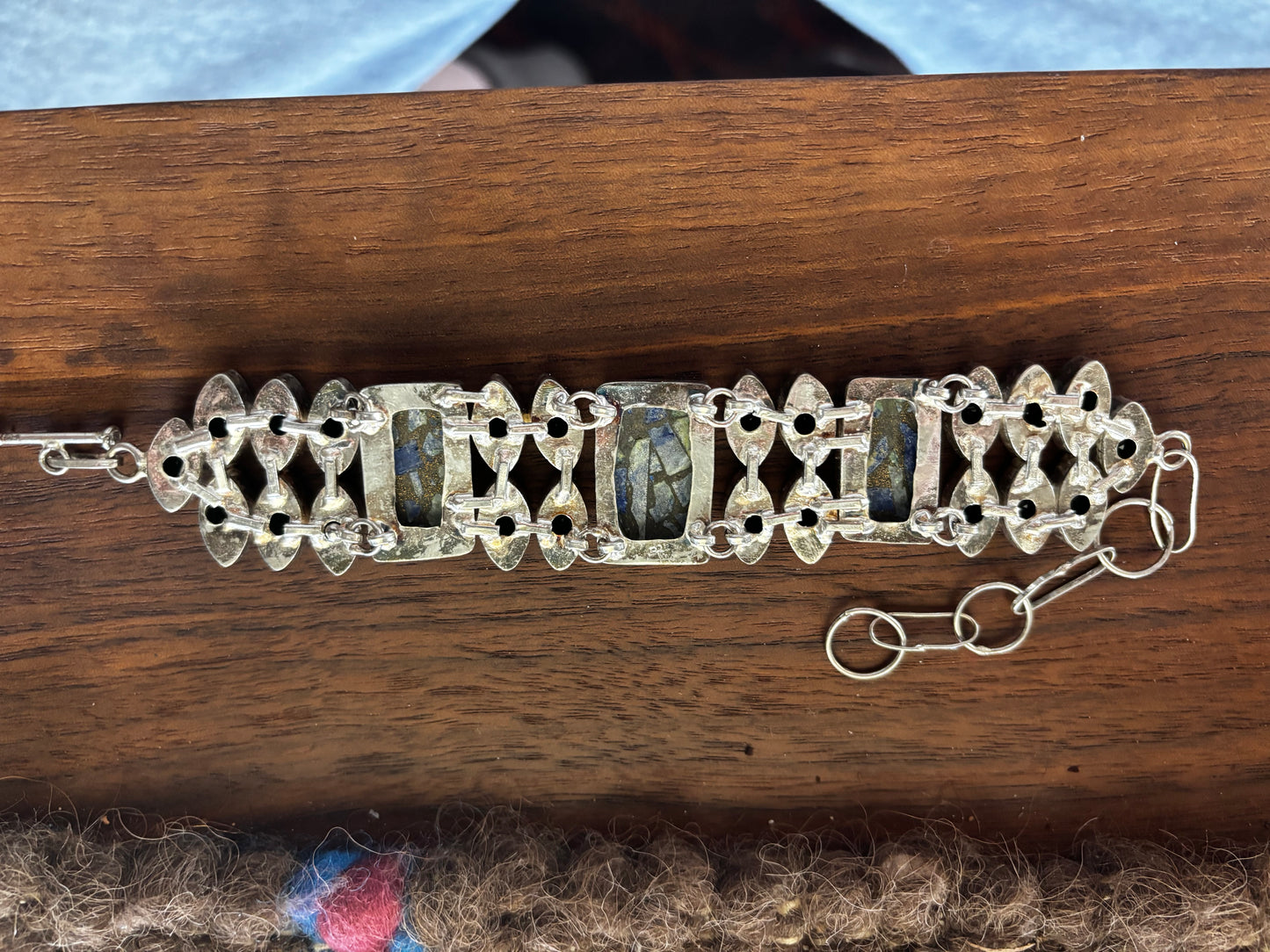 Lapis Lazuli composite bracelet