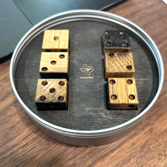 Jack Daniel's Whiskey Barrel Dice