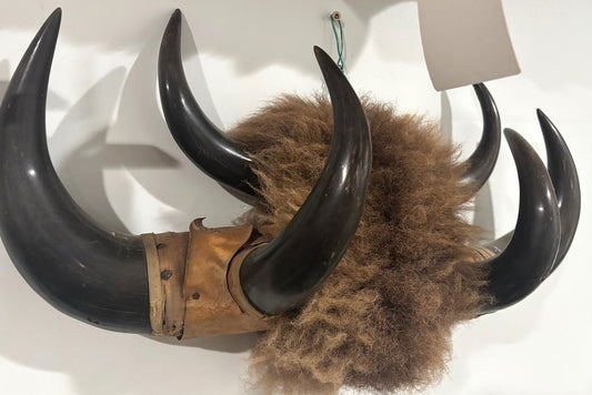 Historic - Antique Bison Horn Hat/Coat/Gun rig Rack
