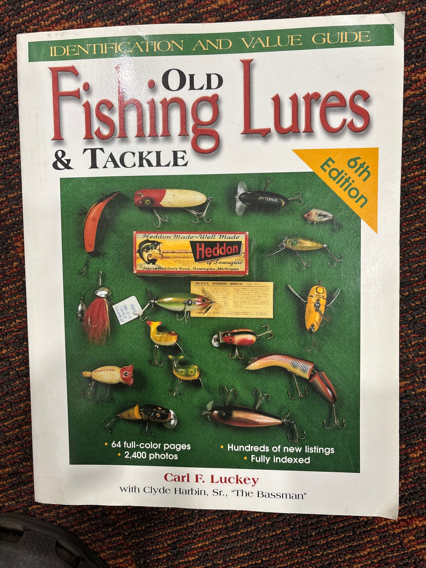 BOOKS - Old Fishing Lures and Tackle - Carl F. Luckey