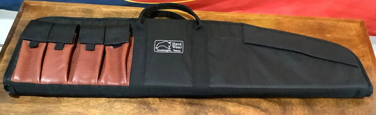 AGI - Herd Wear - Tactical Rifle cases with bison leather mag pouches