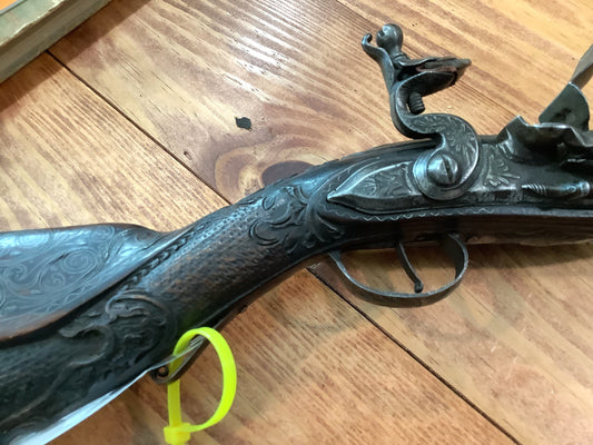 Antique Turkish (most likely) Blunderbuss/ Knee Pistol