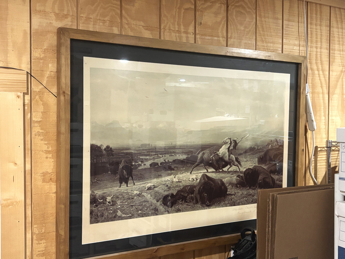 Albert Bierstadt large print - framed
