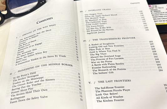 BOOKS - "Tales of the Frontier" - From Lewis and Clark to the Last Roundup