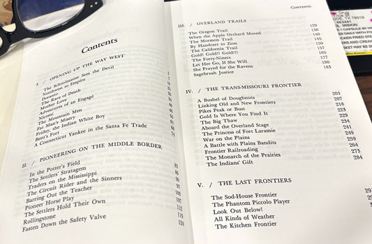 BOOKS - "Tales of the Frontier" - From Lewis and Clark to the Last Roundup