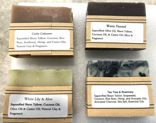 Bison Tallow Soaps .... from Kim Holmes - HolmesStyle Homestead