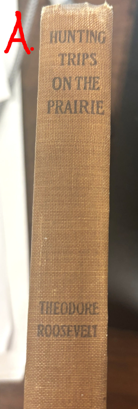 BOOKS - "Hunting Trips on the Prairie" by Theodore Roosevelt