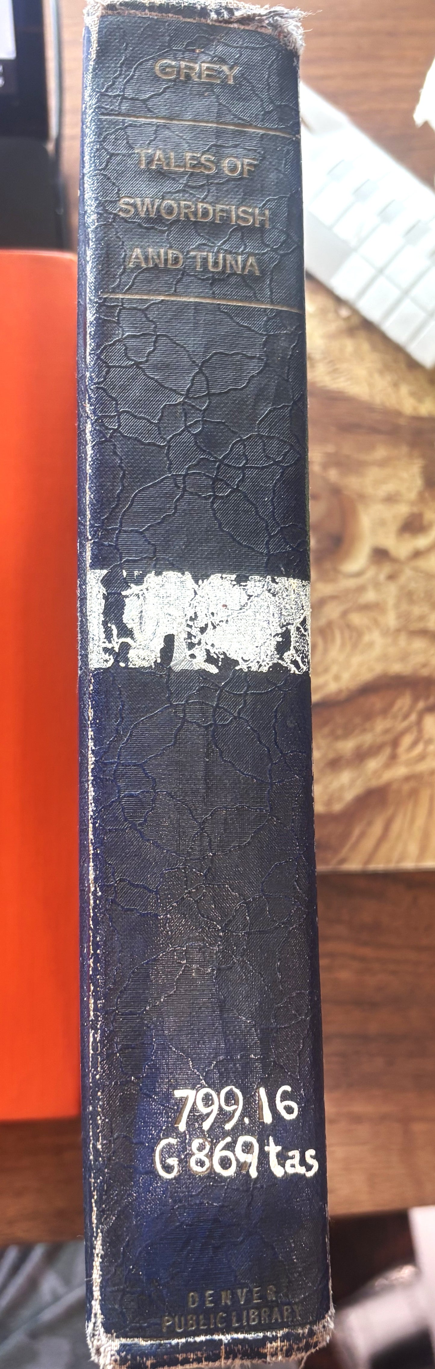 BOOKS - Tales of Swordfish and Tuna - Zane Grey - 1927