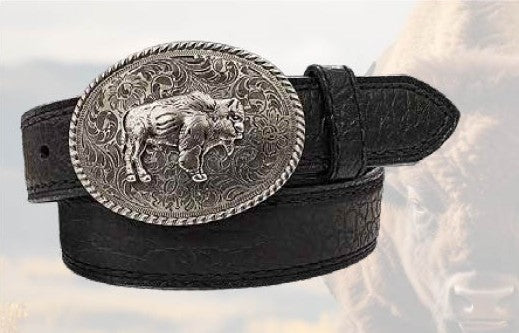 Vintage Bison - MR. BISON belt and buckle set