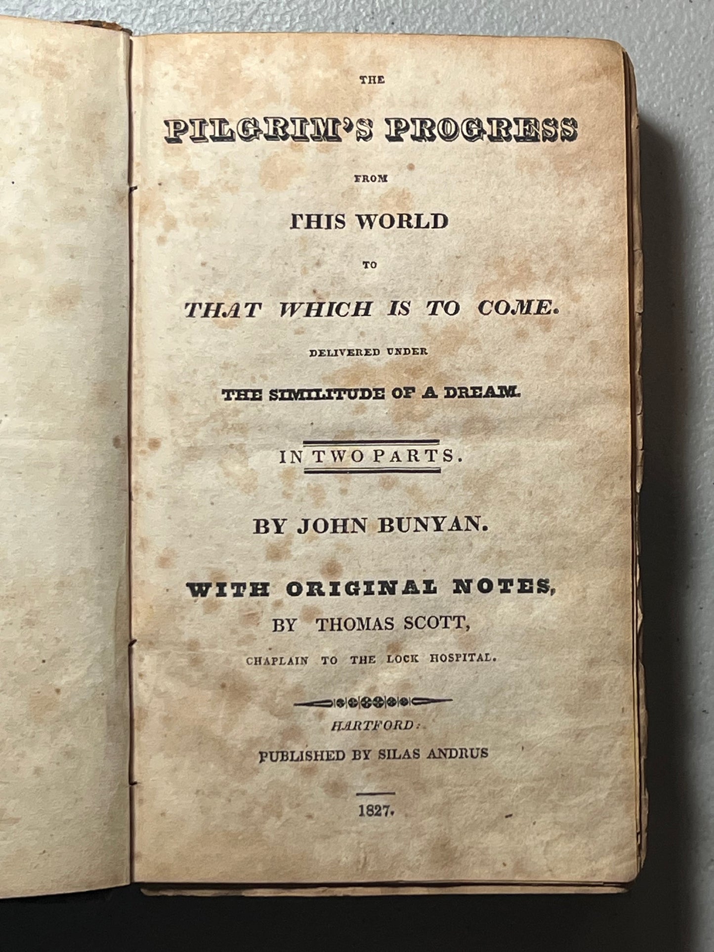 BOOKS - Pilgrim's Progress from This World, to That Which Is to Come