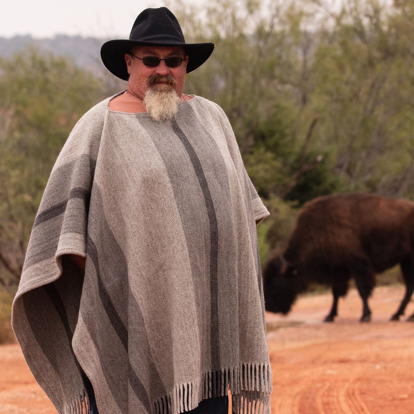 The BWC/Fairbault Buffalo Poncho