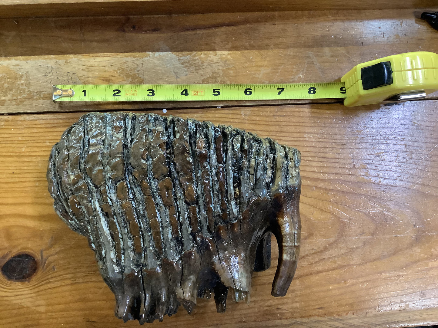 Ronson Page - Hand Made Wooly Mammoth tooth carved gem pendants