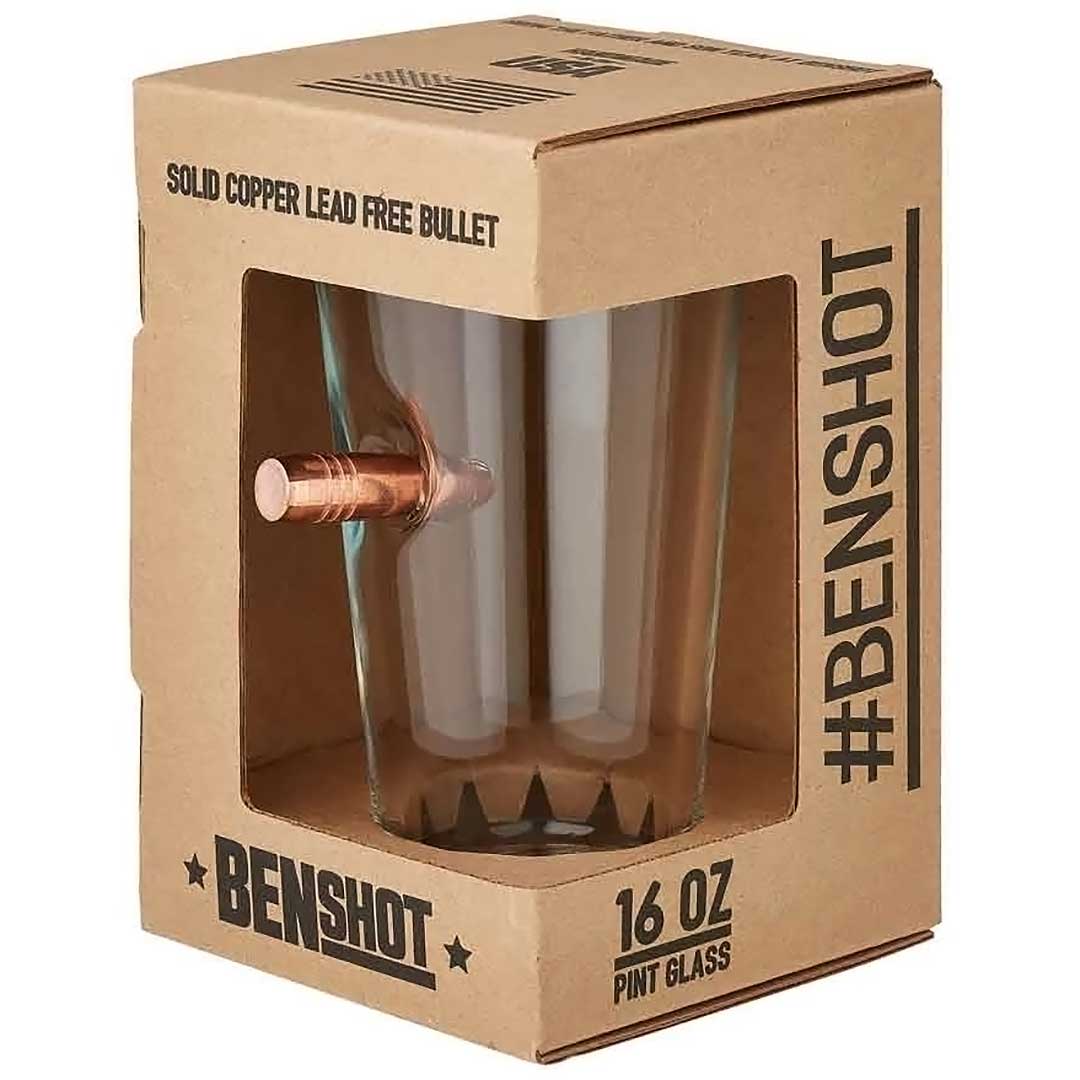 BenShot - 50 BMG Drinking Glass Ware