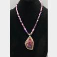 Sugalite Pendant and Necklace.