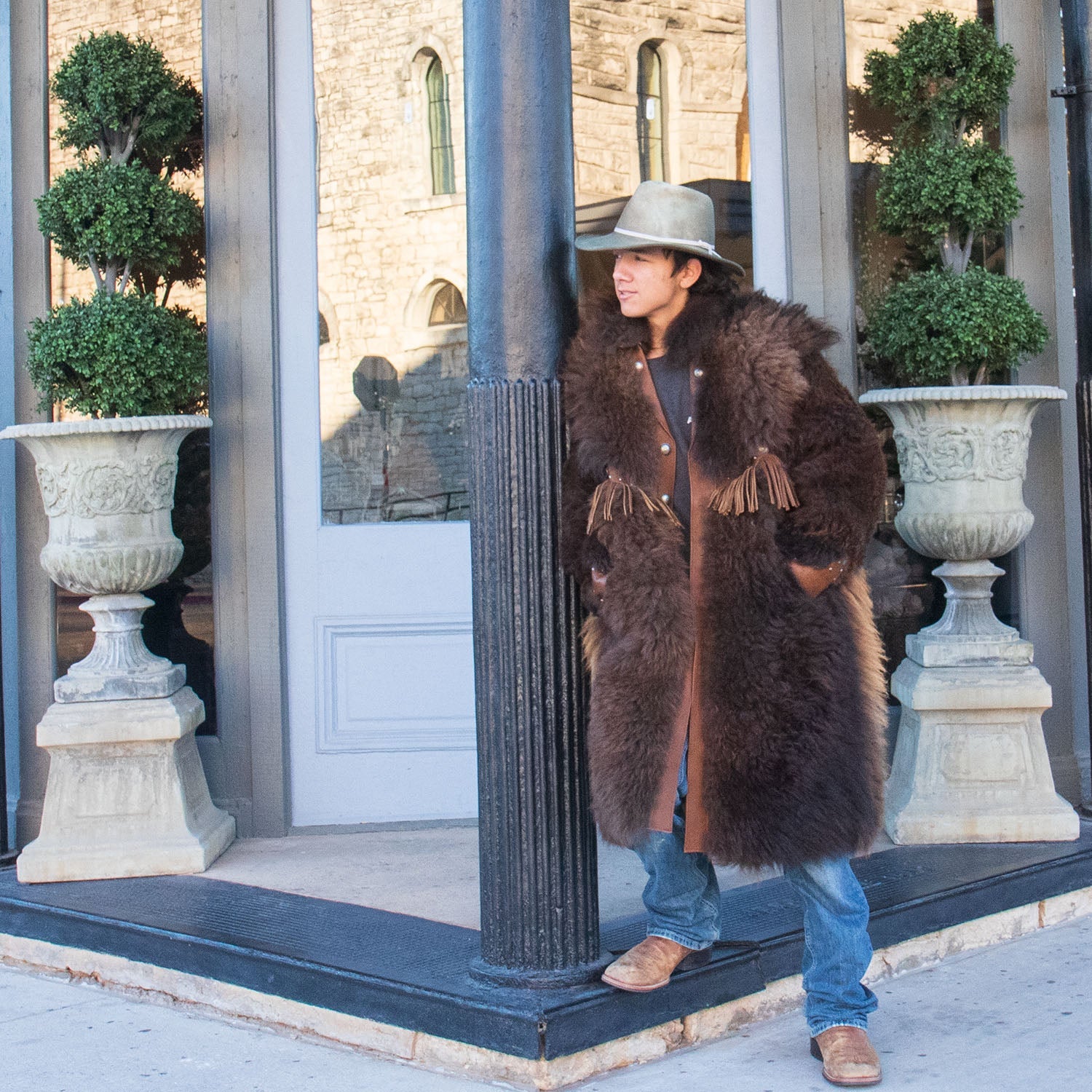 Fringed Bison Coat – Herd Wear Distribution center