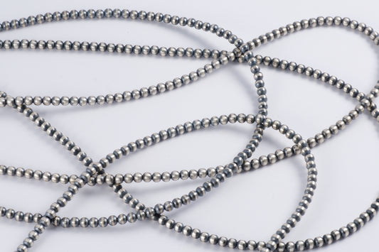 Silver Pearl Ranch - Navajo Pearls Necklace 5mm pearls