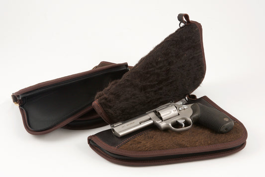 Bison Hide Pistol Cases (and just now a few African Elephant/bison hide ...