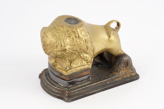 Antique Wax Impression seals ..... bison shaped