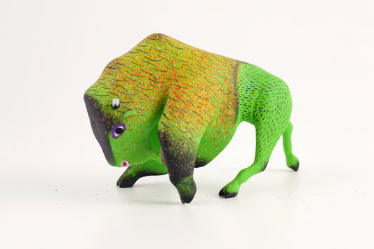 Oaxacan Hand Carved Bison