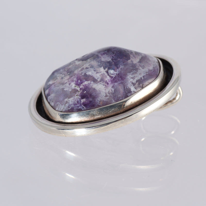 Pendant Sterling Silver and Amethyst