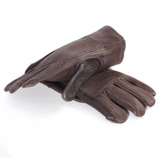 Midwest Glove - Black(ish) bison leather work glove