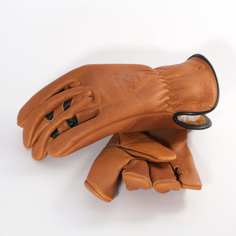 SALE SALE - Bear Knuckles - bison leather ergonomic work gloves