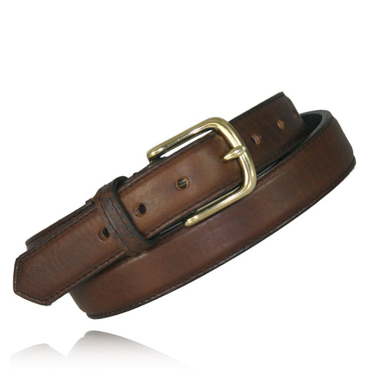 Boston Leather - Bison Leather Dress Belt