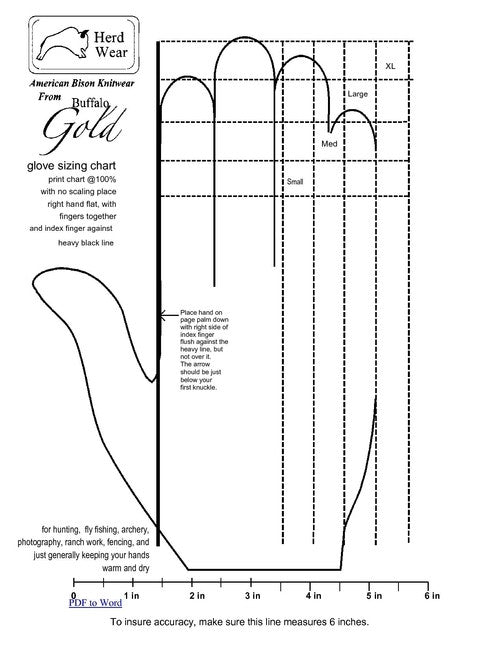 SALE SALE - Herd Wear Bison Down Knit Mitt