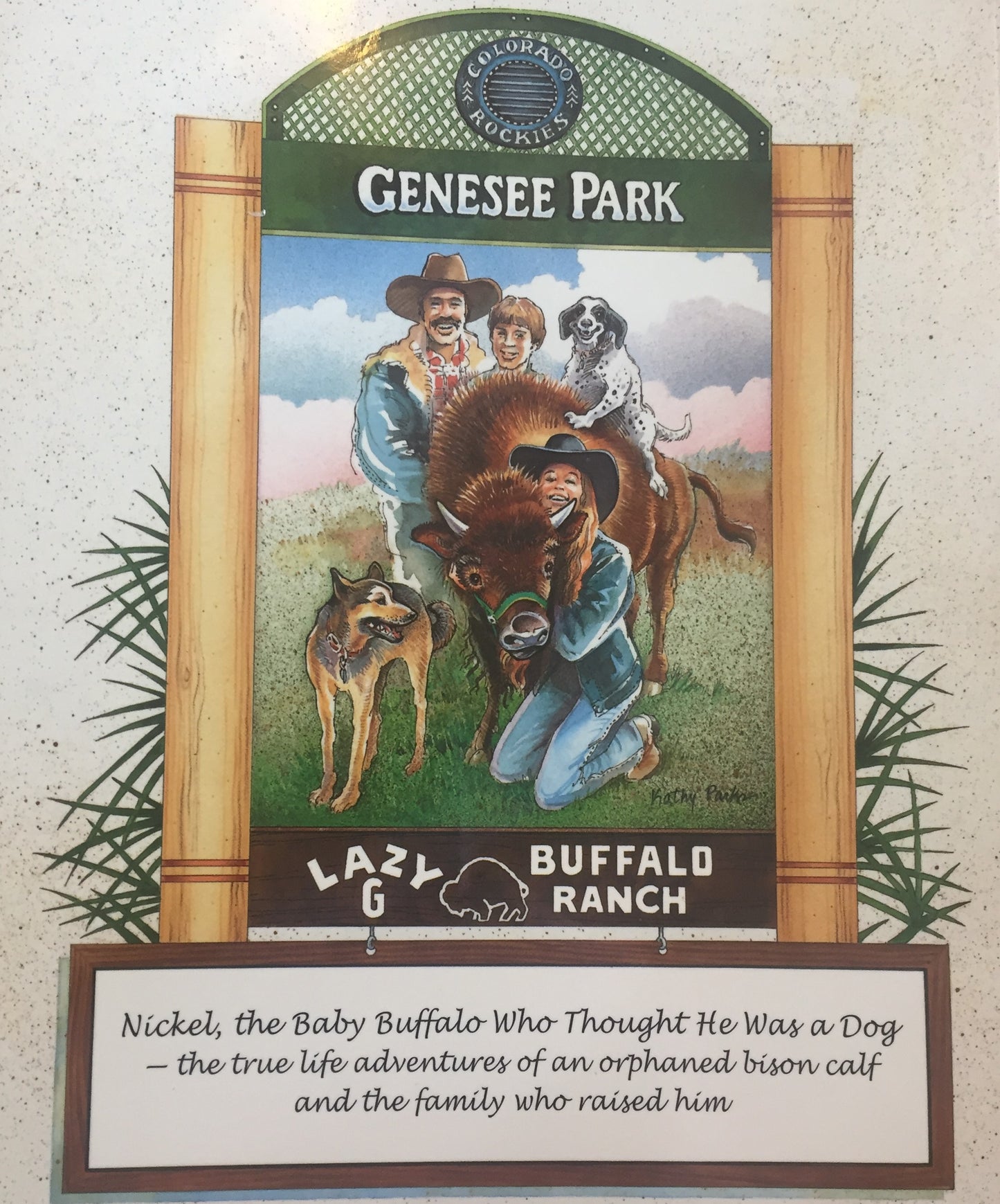 BOOKS - "The True Story of Nickel The Baby Buffalo"