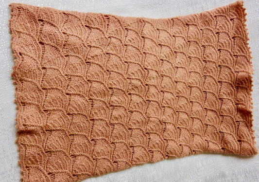 Rose Muskox/ Merino/ Silk Smoke Ring Cowl