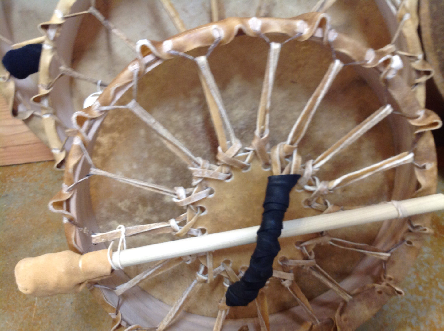 bison rawhide Native American Style Dance Drums