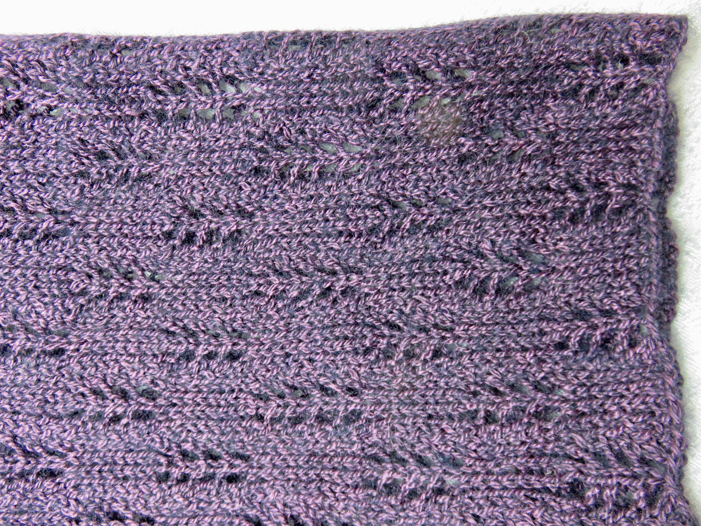 Smoke Ring 100% Muskox Purple Cowl