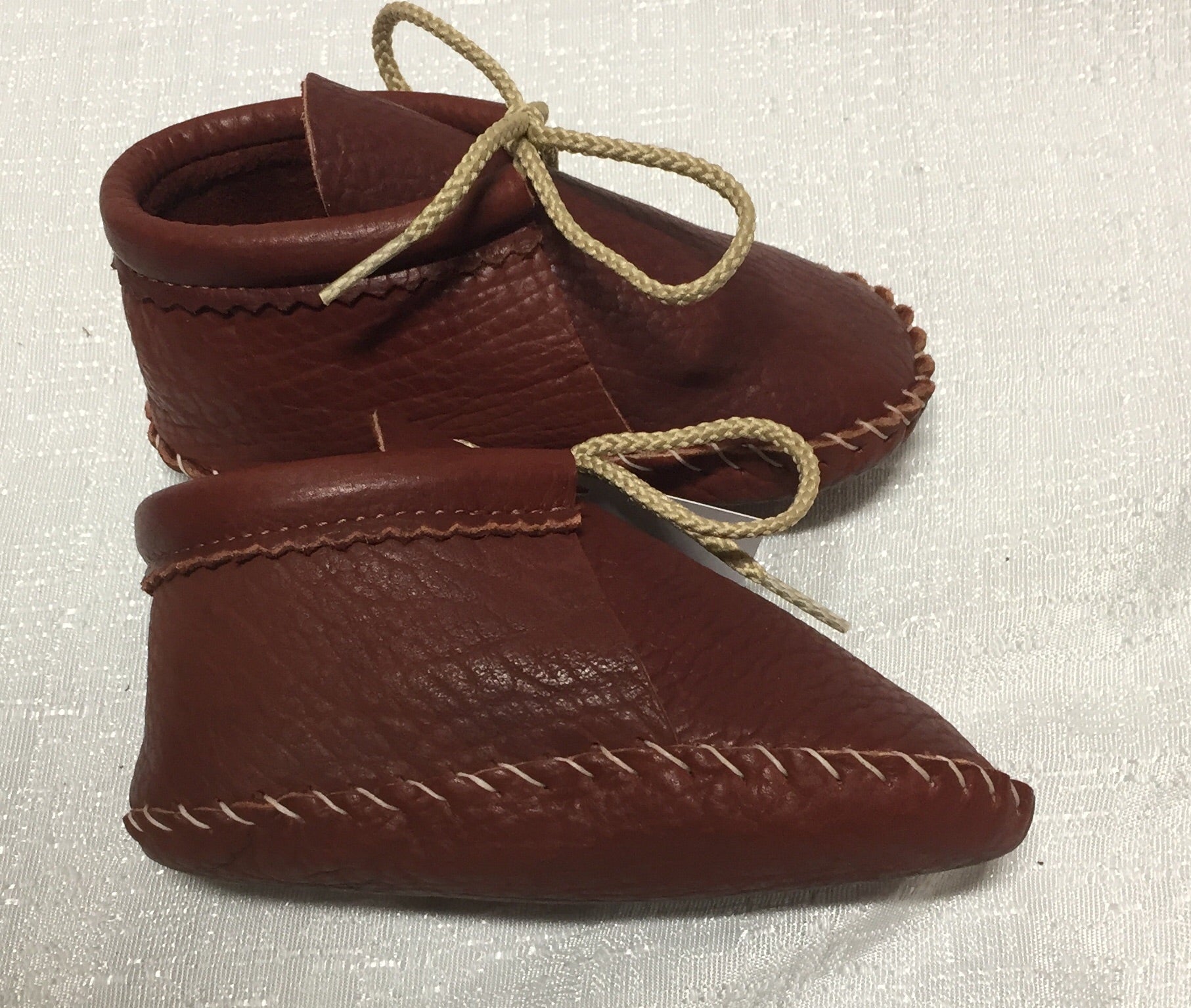 Footskins - Infant and Toddler Bison leather Booties  - $35 -$55